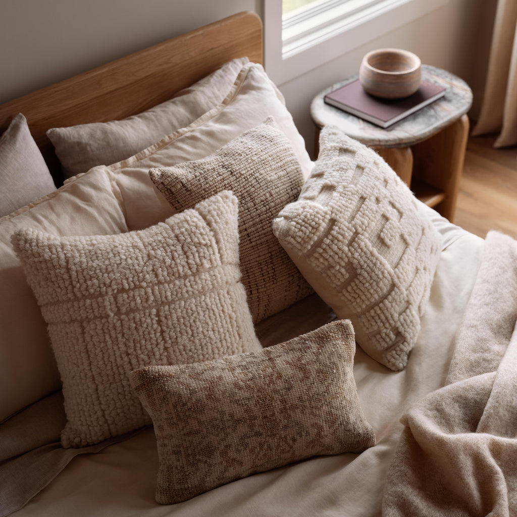 Akira Hand-Knotted Lumbar Pillow - Image 2