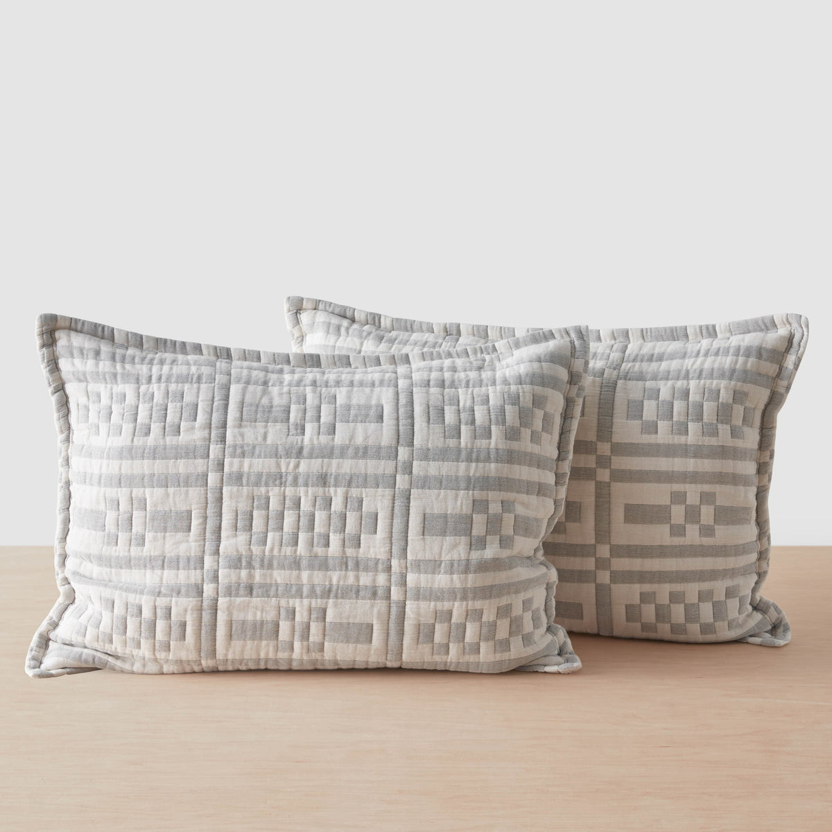 Alegria Organic Cotton Quilted Shams