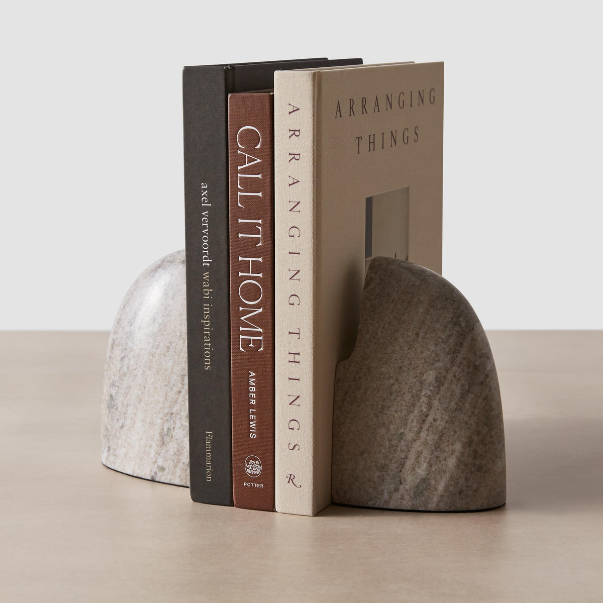 Anima Marble Bookends - Set of 2 - Image 2