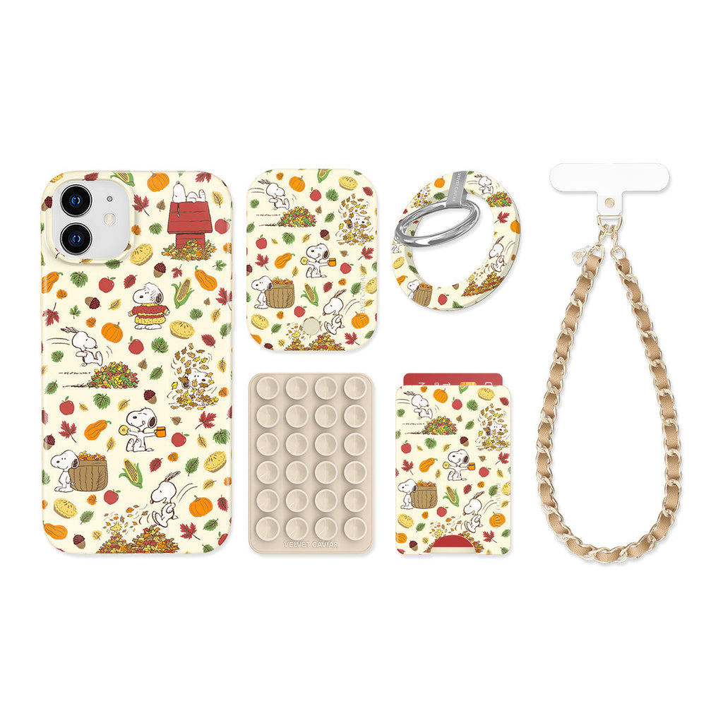 Snoopy Autumn Leaves iPhone Bundle Set