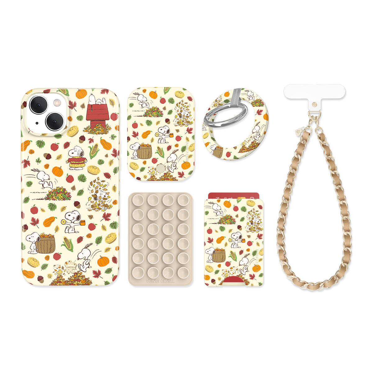 Snoopy Autumn Leaves iPhone Bundle Set