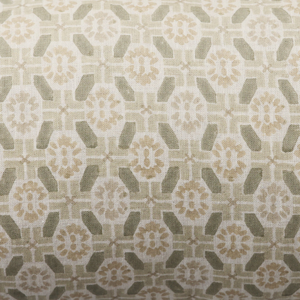 Ayana Block Print Lumbar Pillow - Image 2