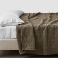 Ayla Organic Cotton Quilted Bed Blanket