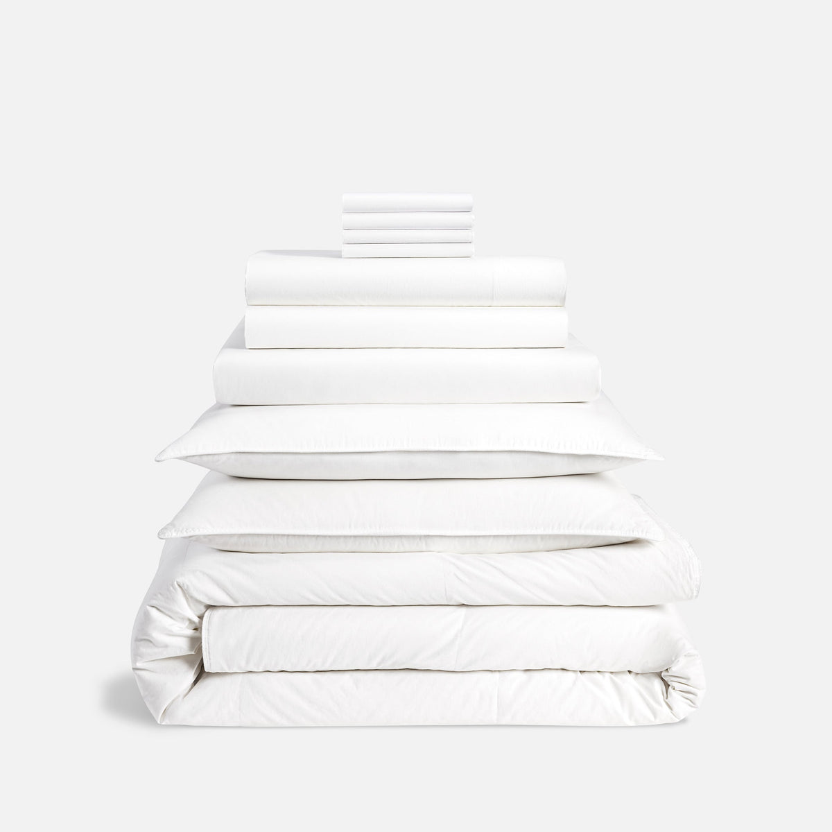 Washed Classic Percale Whole Bedding Bundle - Image 19