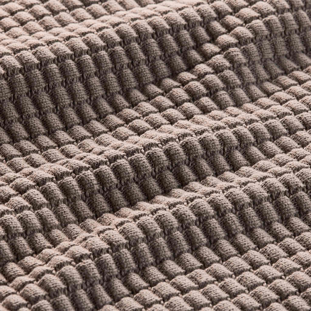 Grid Knit Cotton Throw Blanket - Last Call - Image 12