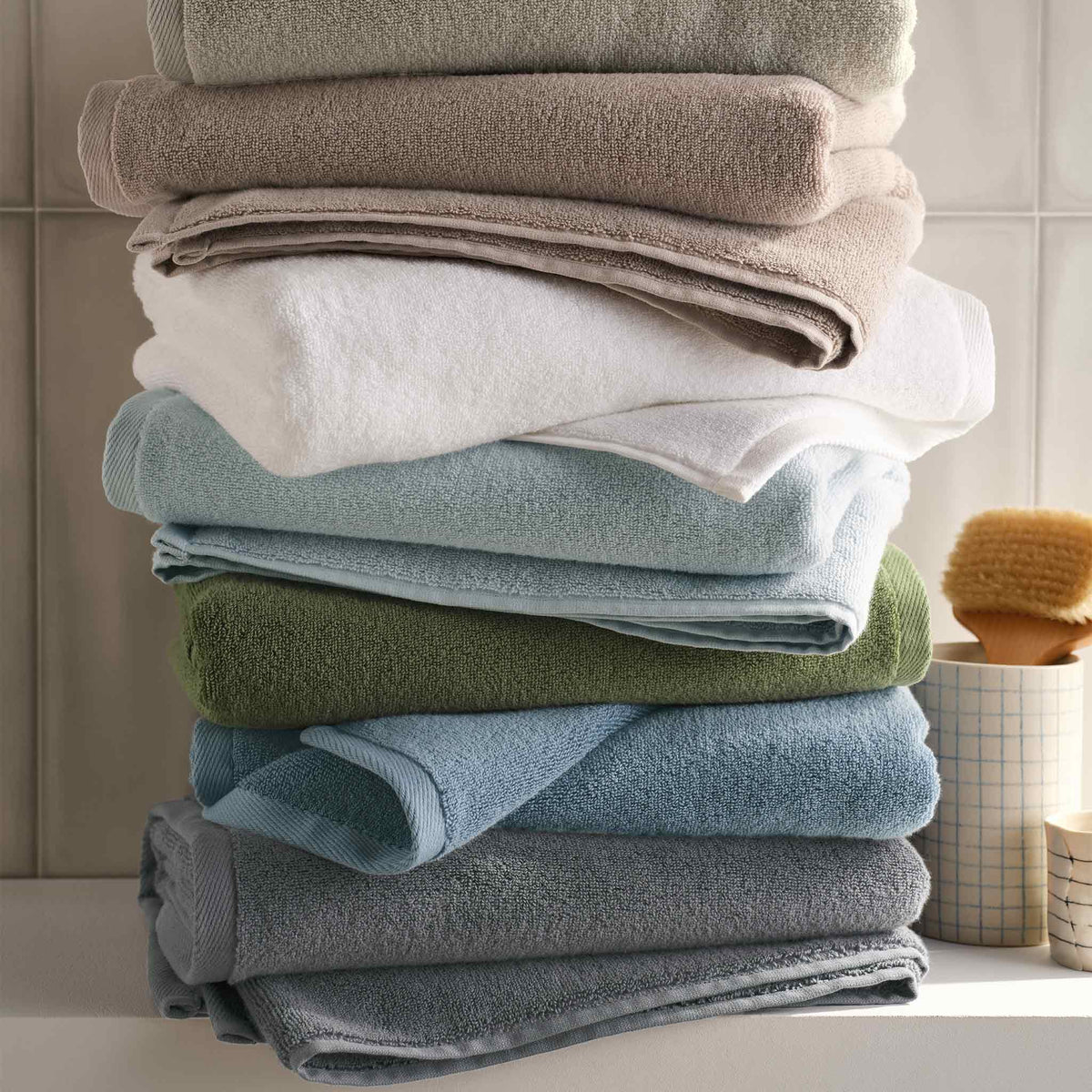 Plush Turkish Cotton Hand Towels - Image 39