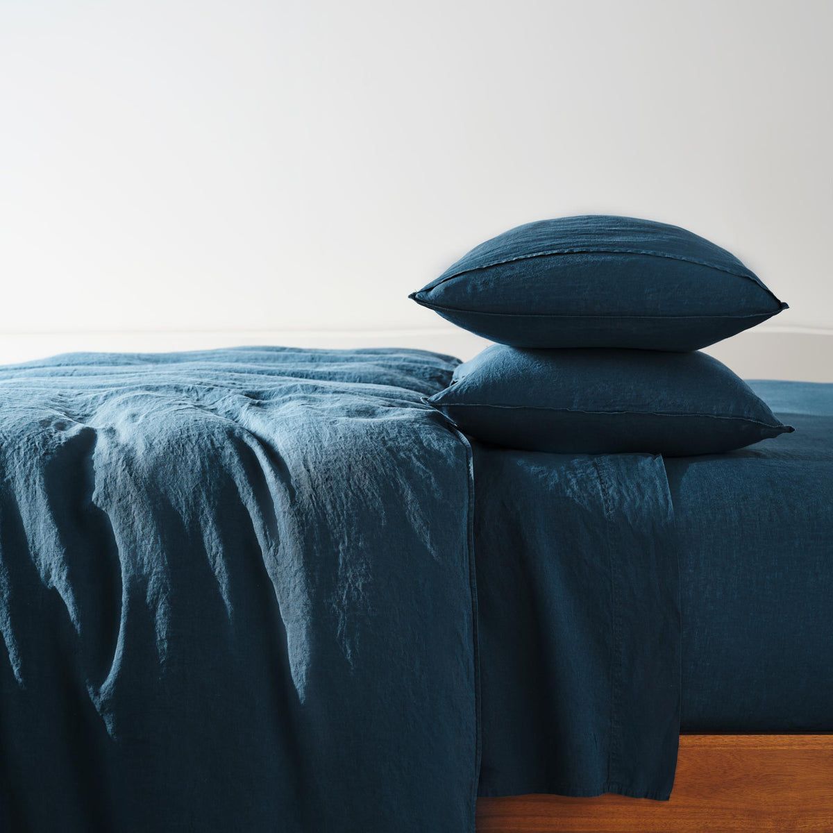 Washed European Linen Whole Bedding Bundle - Image 16