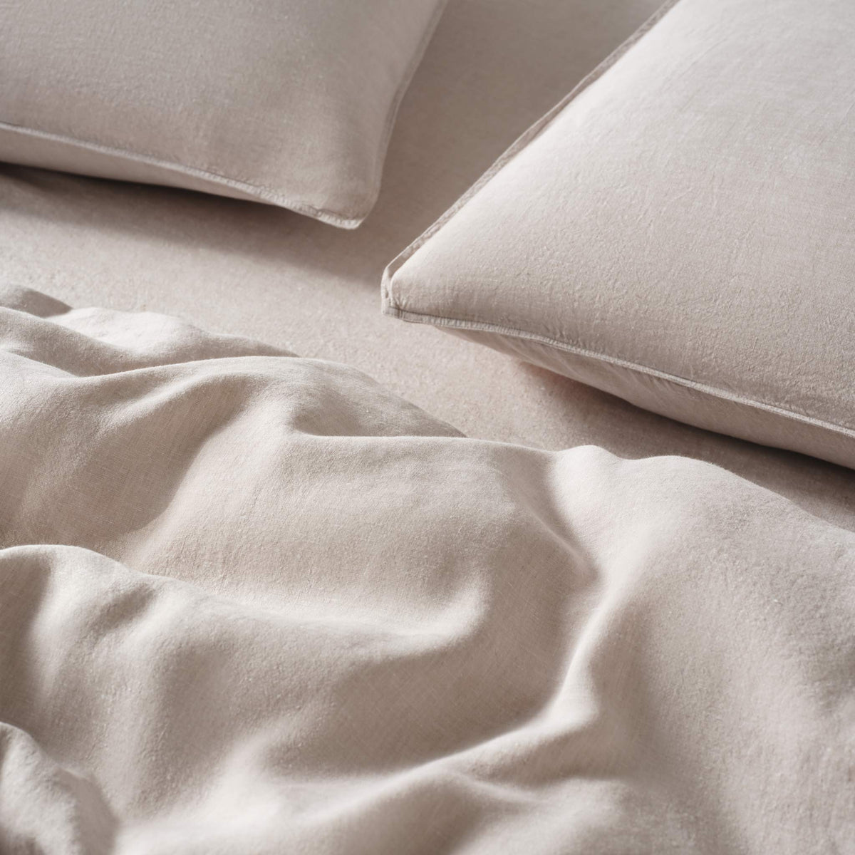Washed European Linen Whole Bedding Bundle - Image 32