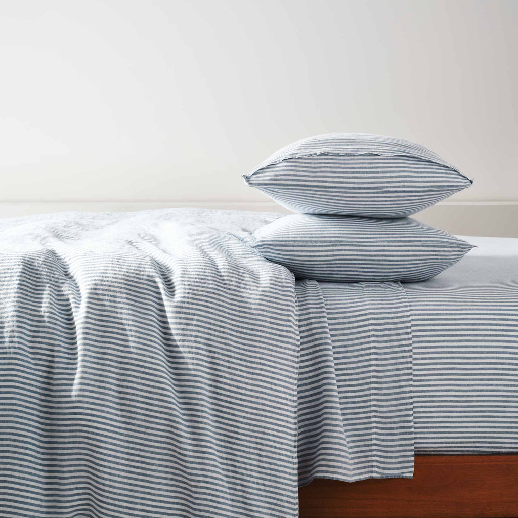 Washed European Linen Whole Bedding Bundle - Image 37