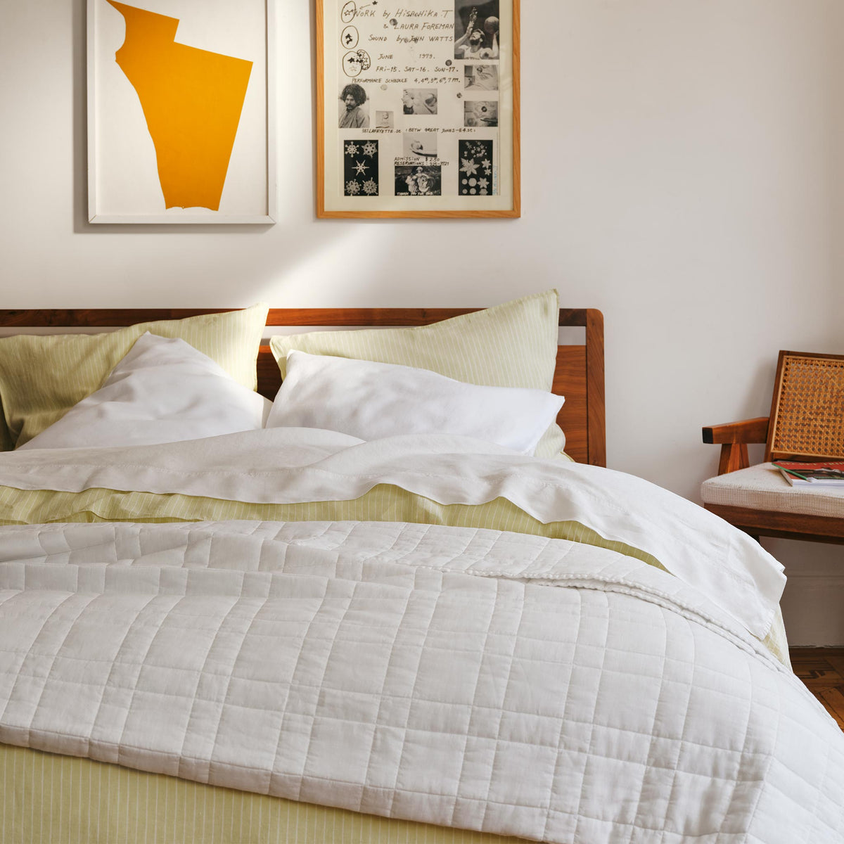 Set of 2 Washed European Linen Core Sheet Set Bundle - Image 6