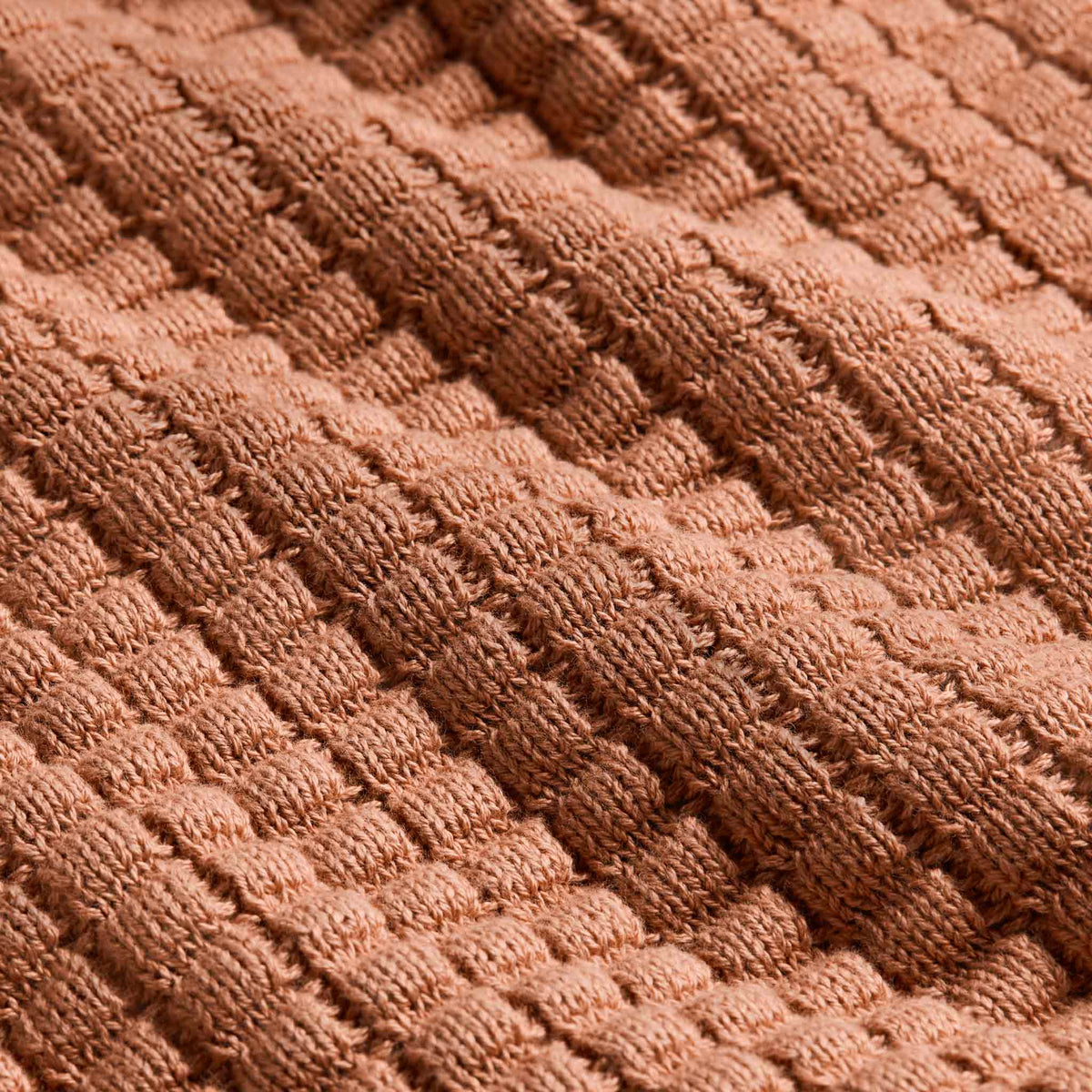 Grid Knit Cotton Throw Blanket - Last Call - Image 41