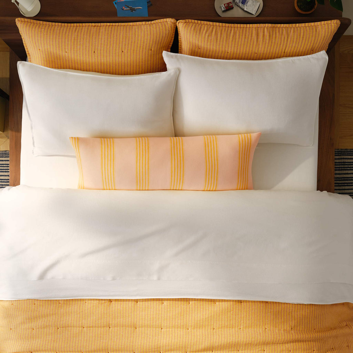 Washed European Linen Quilt Set - Image 37