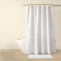 Dreamweave Waffle Shower Curtain - White