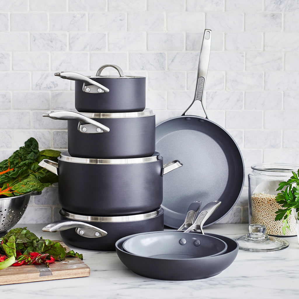 Paris Pro Ceramic Nonstick 11-Piece Cookware Set - Image 2