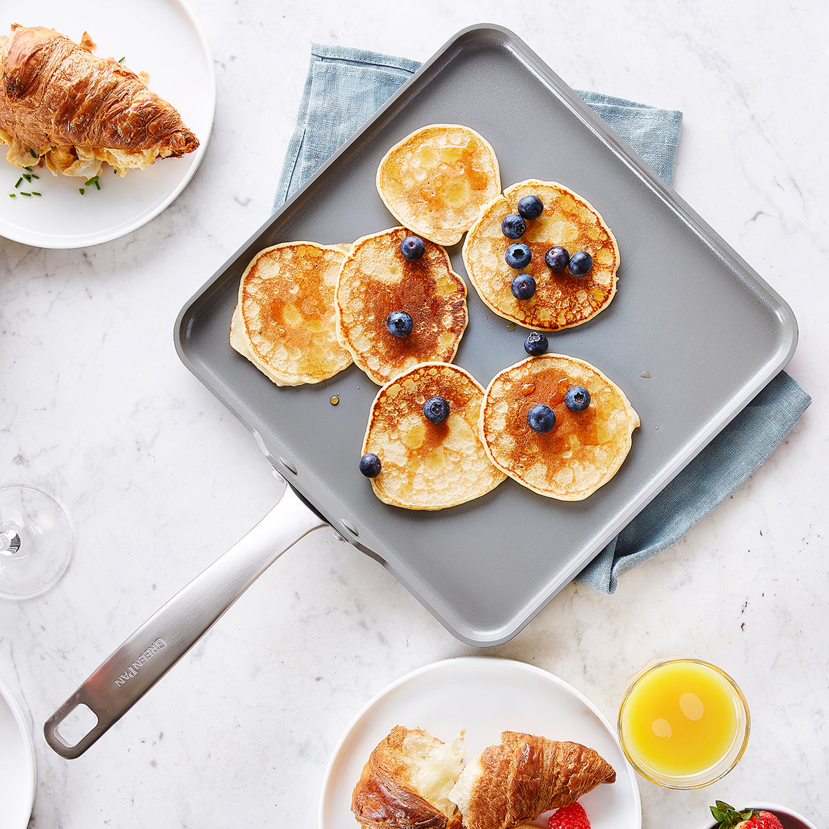 Chatham Ceramic Nonstick 11" Square Griddle - Image 5
