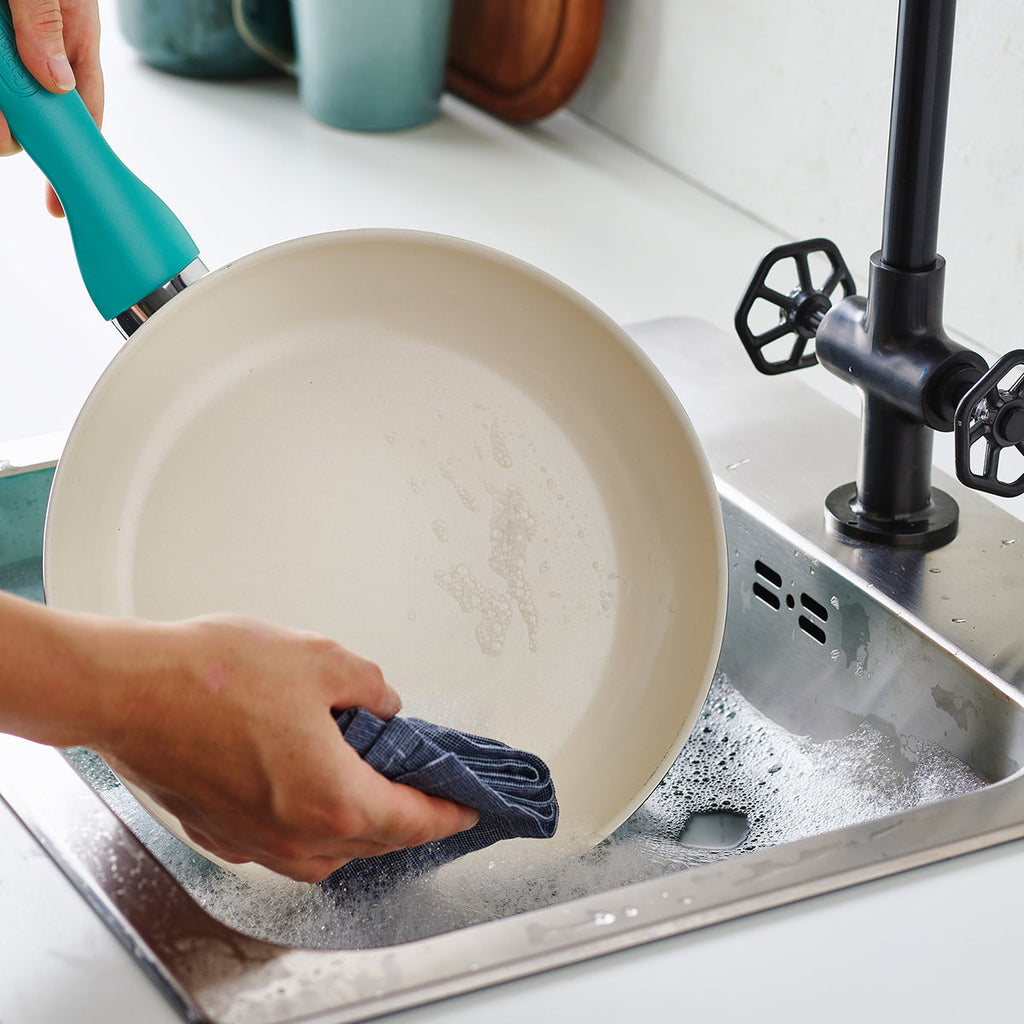 Rio Ceramic Nonstick 12" Frypan | Turquoise - Image 7