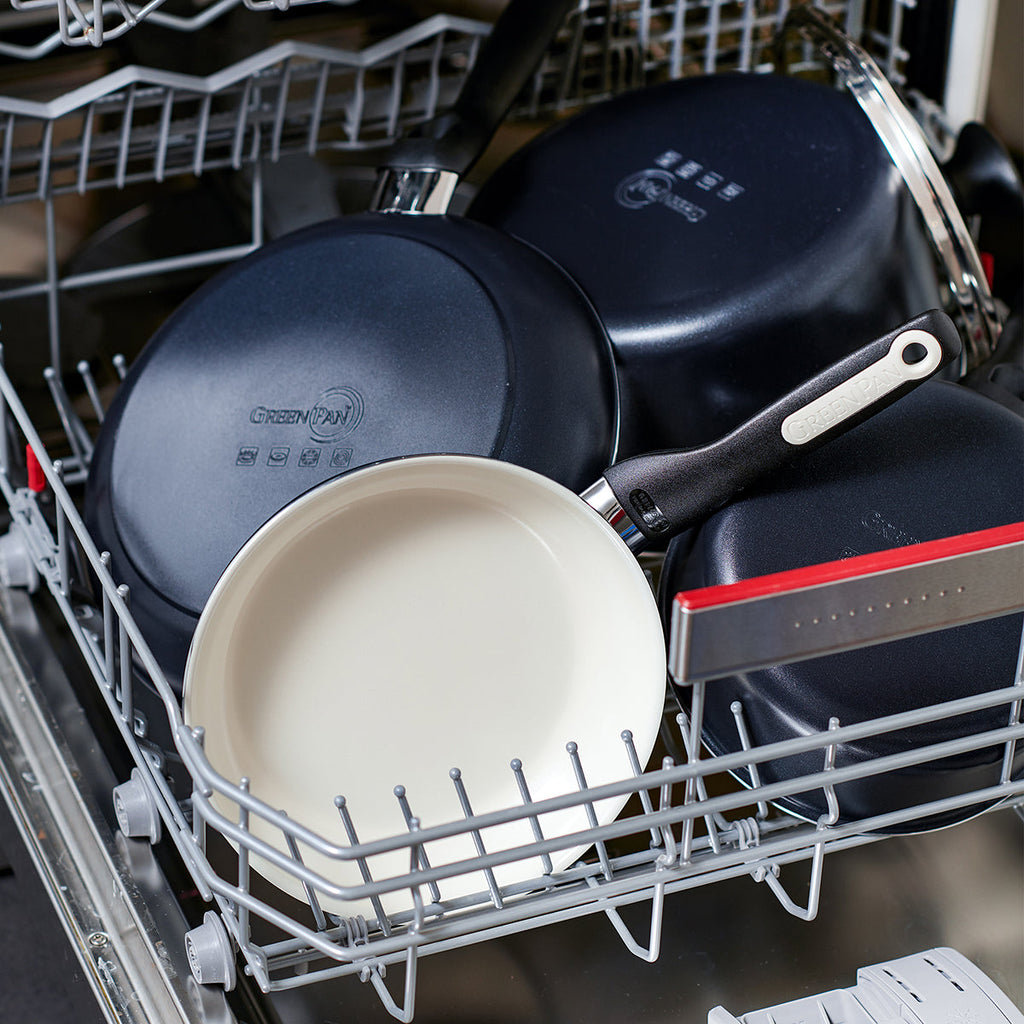 Rio Ceramic Nonstick 8" and 10" Frypan Set | Black - Image 8