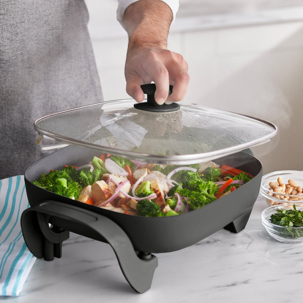 GreenLife Electric Skillet | Black - Image 4