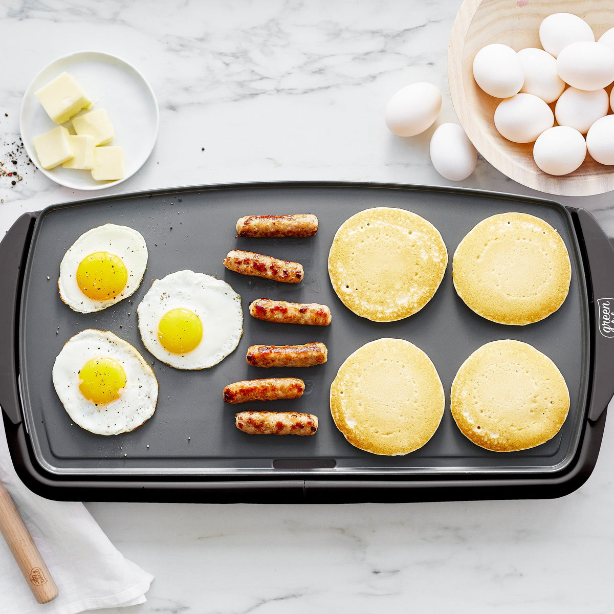 GreenLife Healthy Griddle XL | Black - Image 2