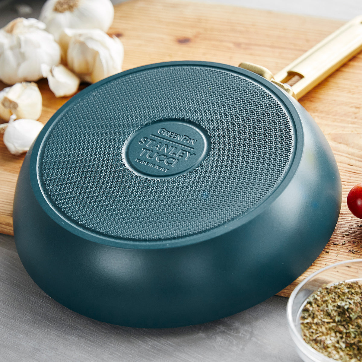Stanley Tucci™ Ceramic Nonstick 8" Frypan | Venetian Teal - Image 7