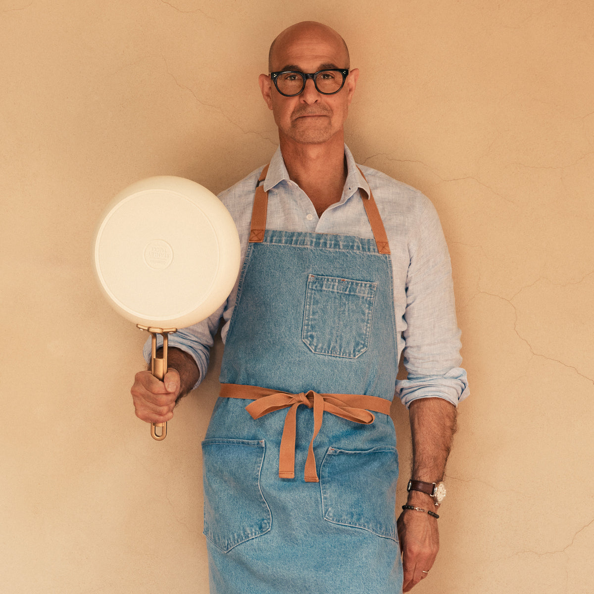 Stanley Tucci™ Ceramic Nonstick 8" Frypan | Carrara White - Image 11