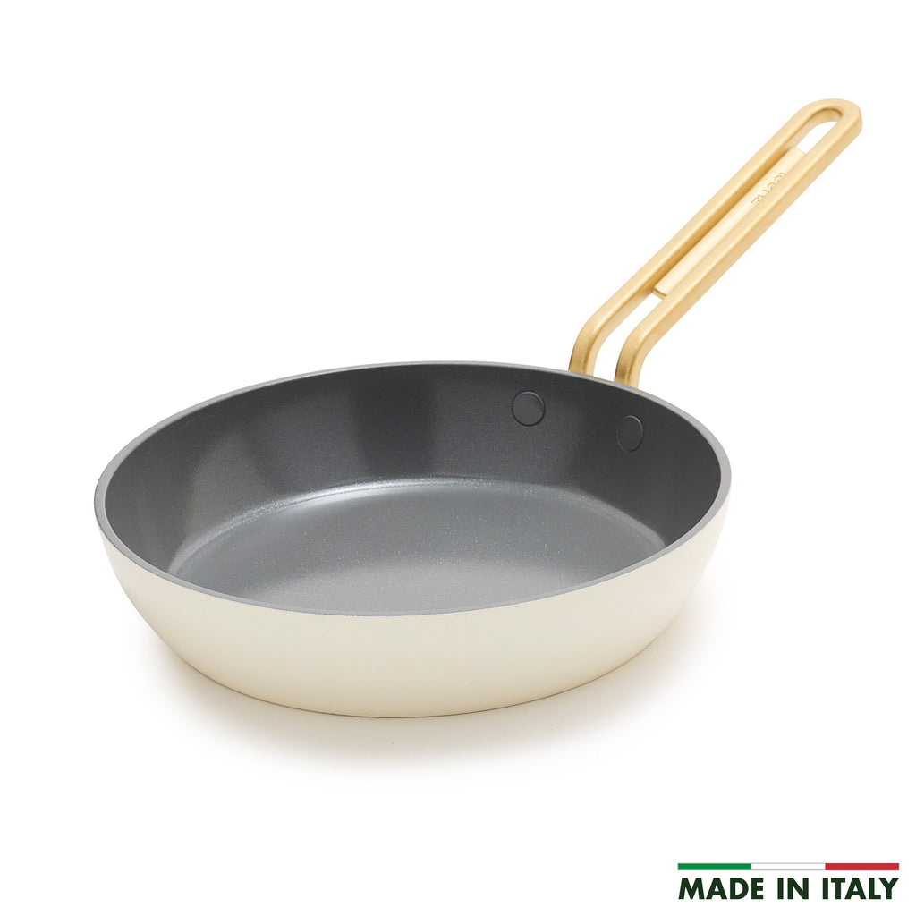 Stanley Tucci™ Ceramic Nonstick 8" Frypan | Carrara White