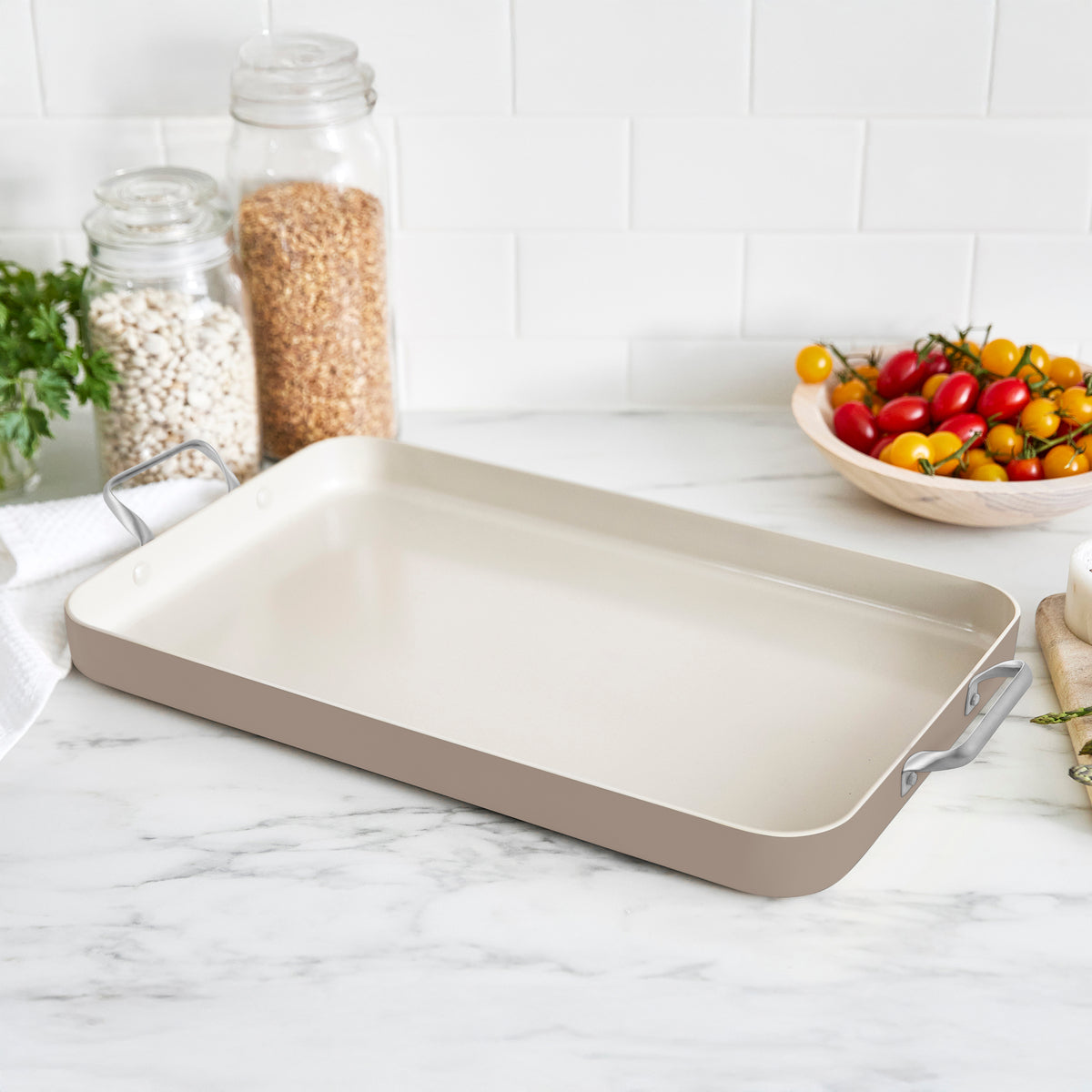 Rio Double Griddle | Taupe - Image 2
