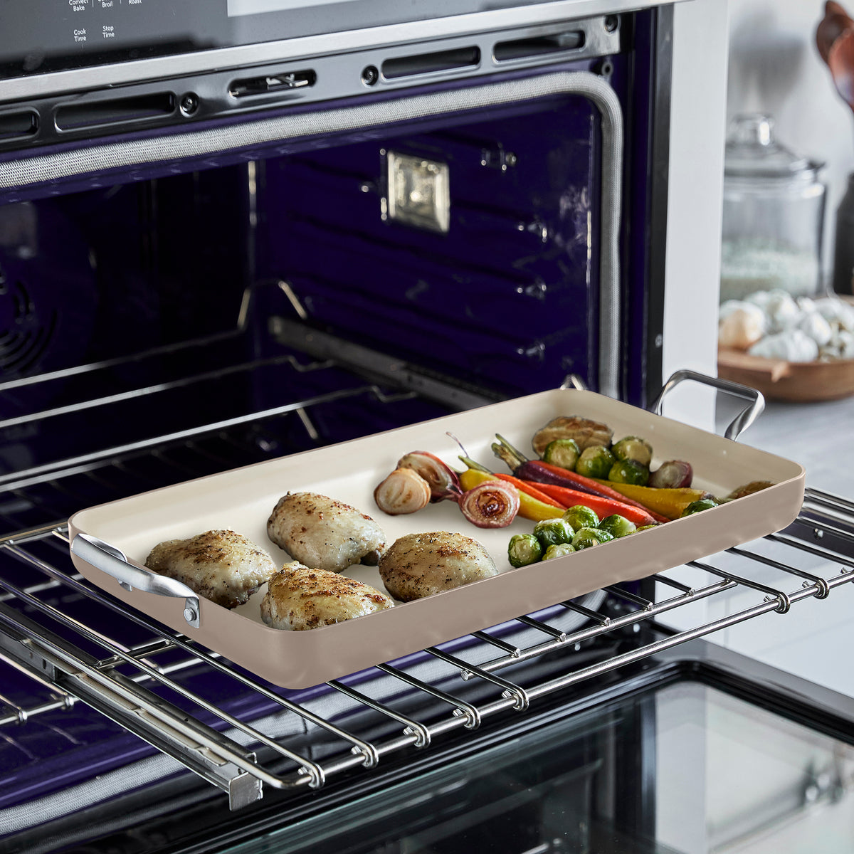 Rio Double Griddle | Taupe - Image 4