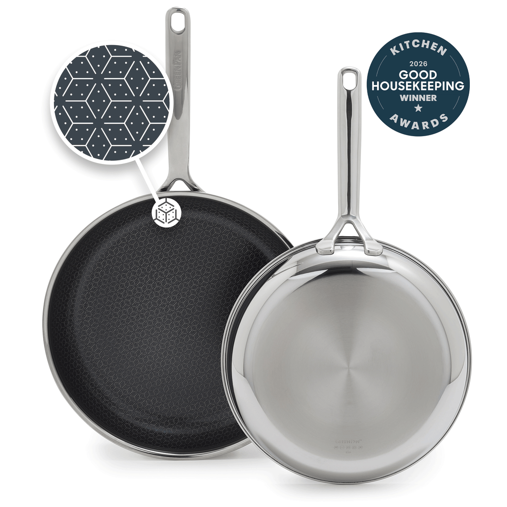 Spectra Thermobond Hybrid Ceramic Nonstick 10" and 12" Frypan Set