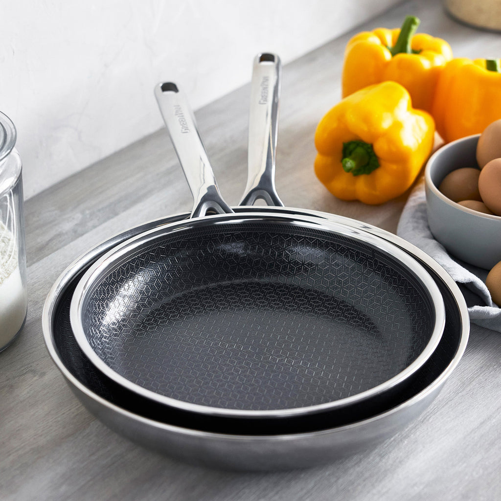 Spectra Thermobond Hybrid Ceramic Nonstick 10" and 12" Frypan Set - Image 4