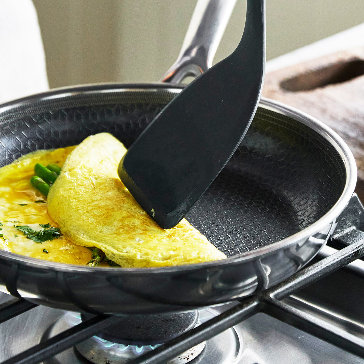 Spectra Thermobond Hybrid Ceramic Nonstick 10" and 12" Frypan Set - Image 6