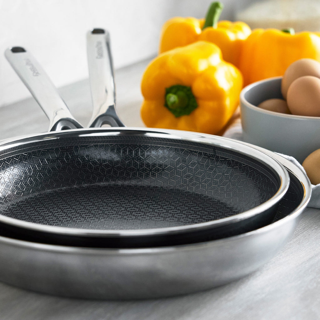 Spectra Thermobond Hybrid Ceramic Nonstick 10" and 12" Frypan Set - Image 7