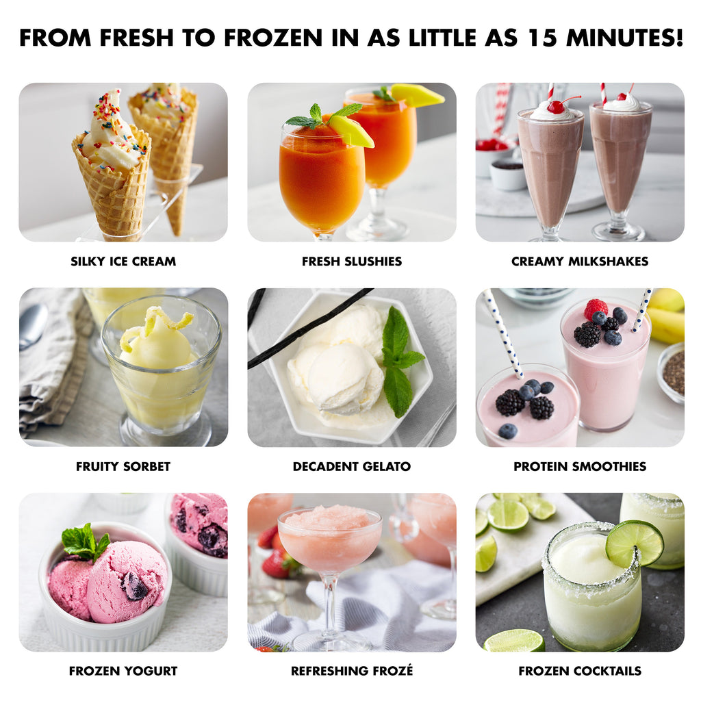 Frost Pro 16-in-1 Ice Cream, Gelato & Frozen Drink Maker | Cream - Image 16