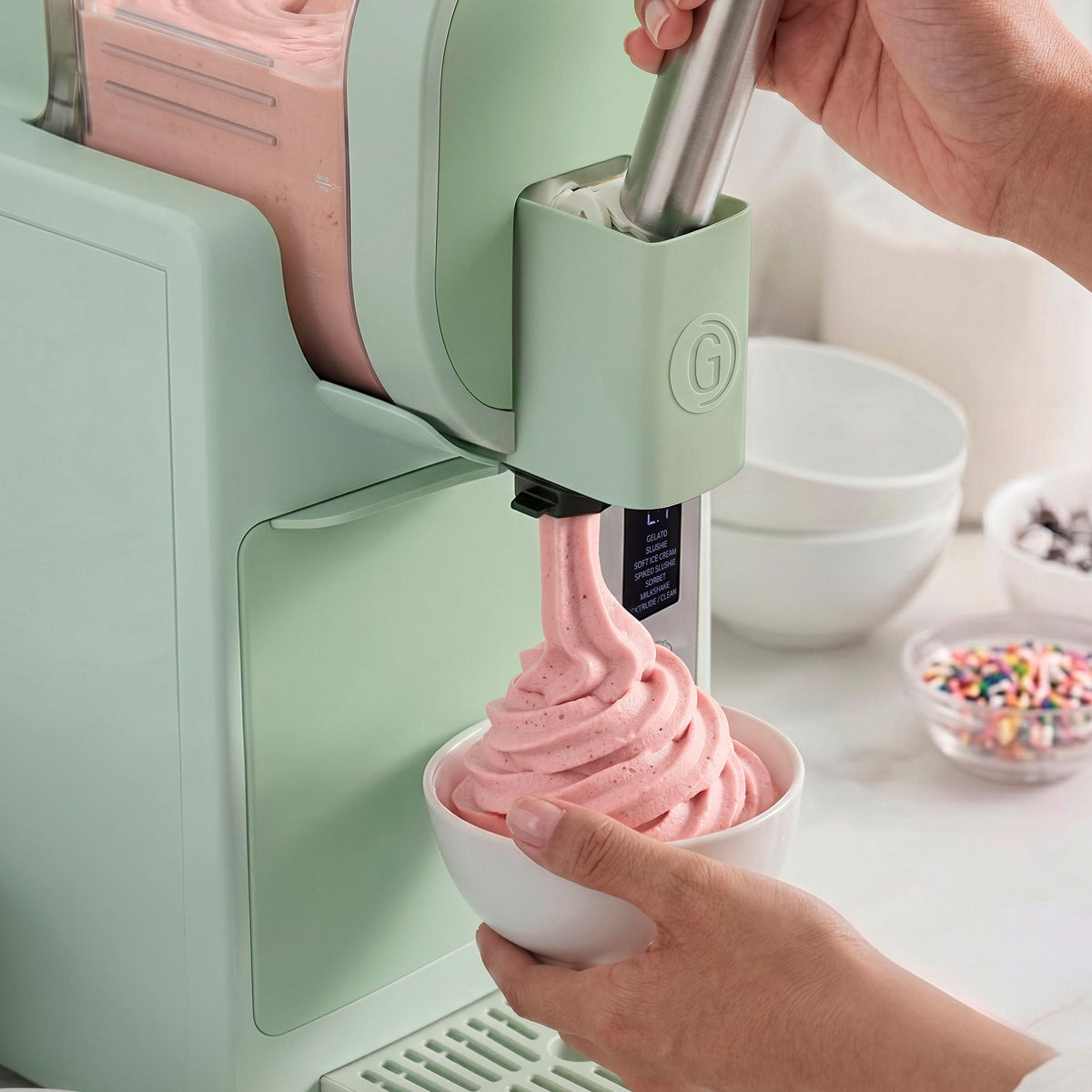 Frost Pro 16-in-1 Ice Cream, Gelato & Frozen Drink Maker | Pistachio - Image 6