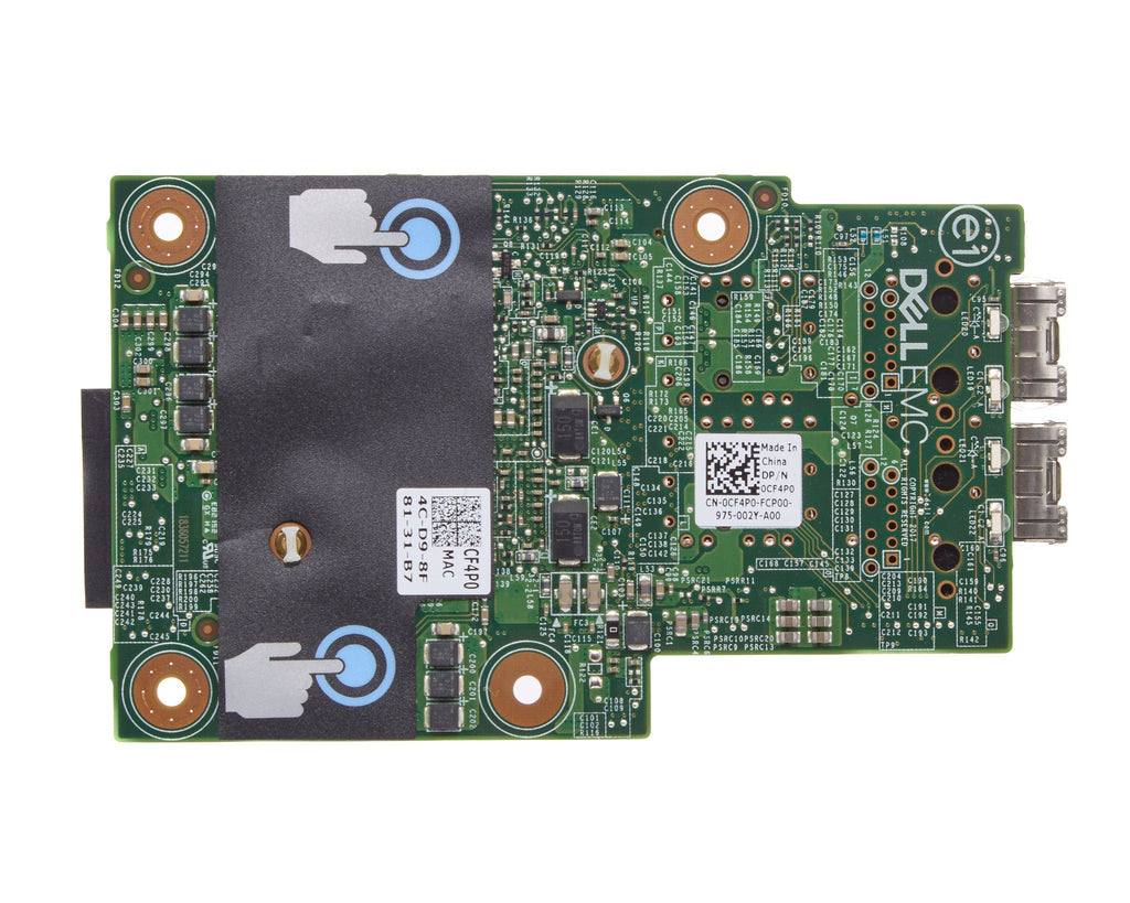 Dell Broadcom 57416 Dual Port 10 GB SFP+ Rear Mezzanine