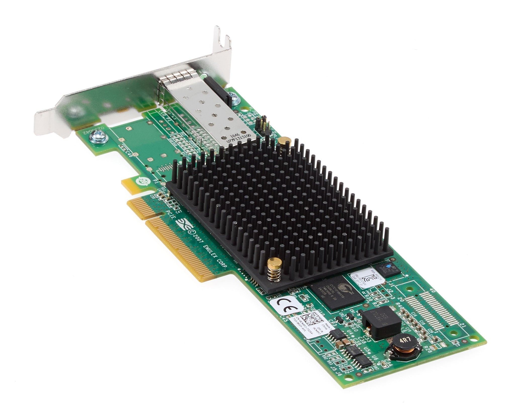 Dell Emulex LPE12000 Single Port 8GB Fiber Channel SFP+ HBA Low Profile