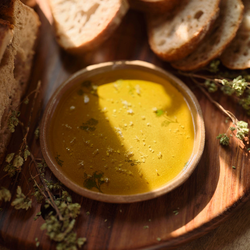 Rustic Morning Dipping Plate