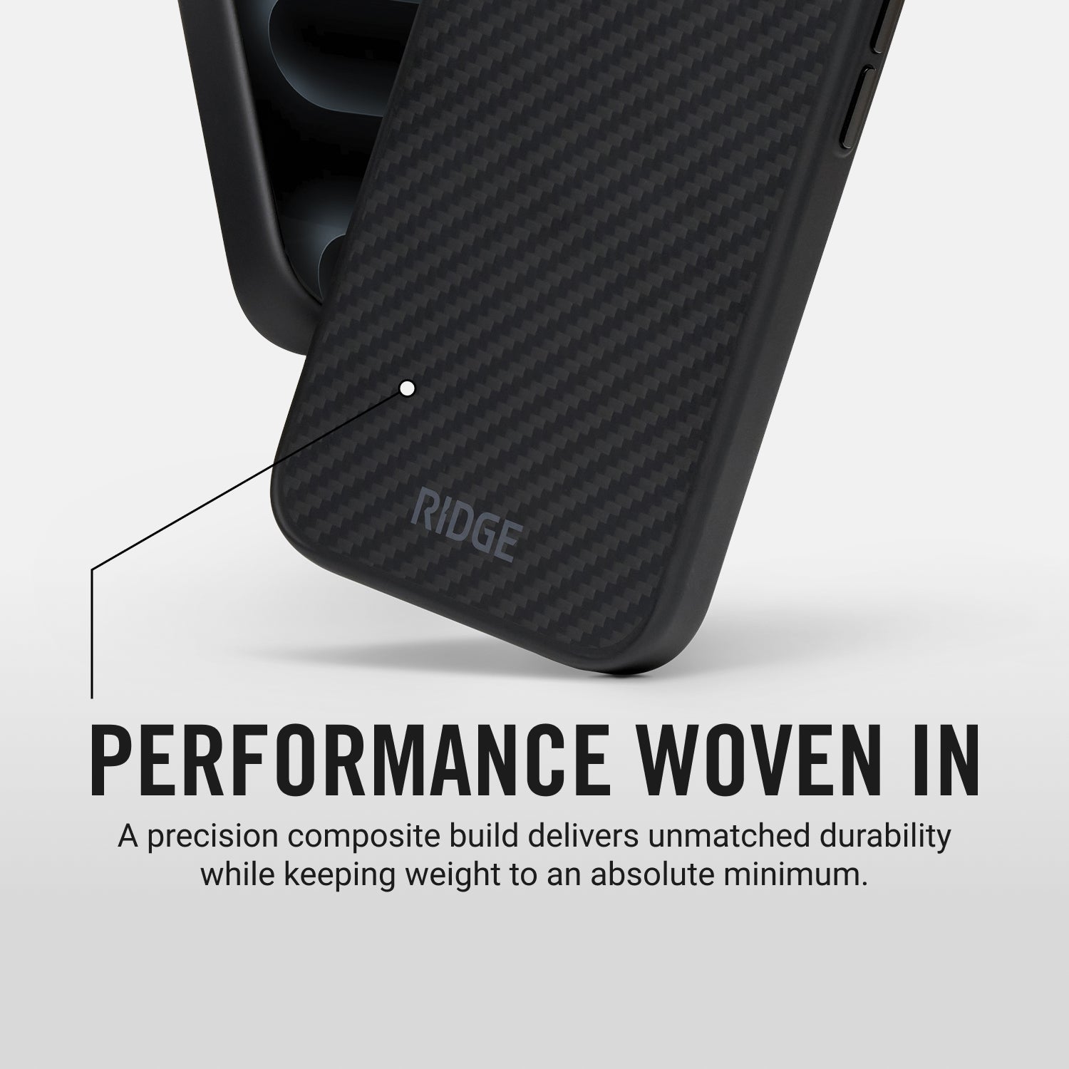 Everyday Phone Case - iPhone 16 Plus - Carbon