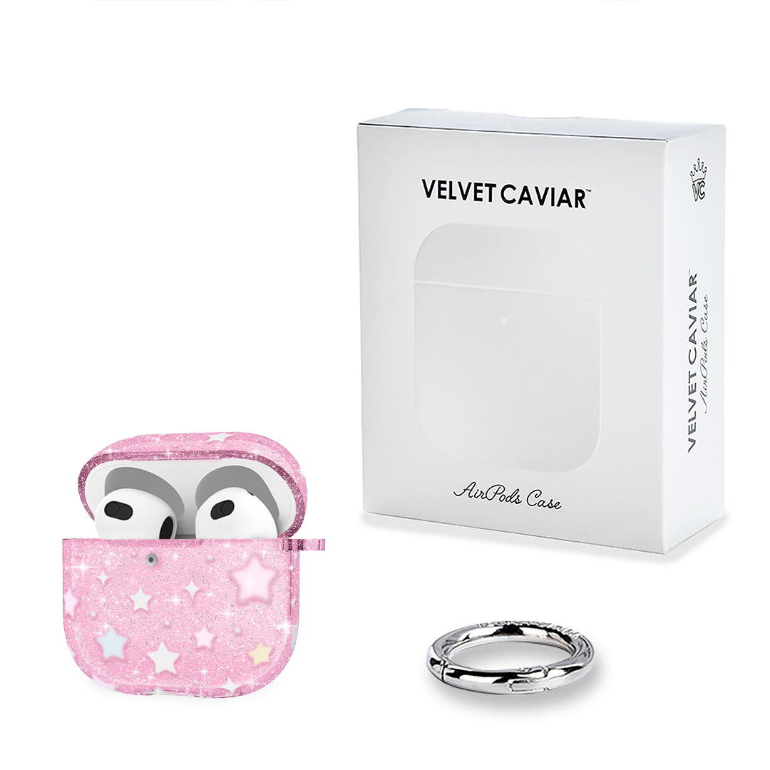 Falling Star Glitter AirPod Case