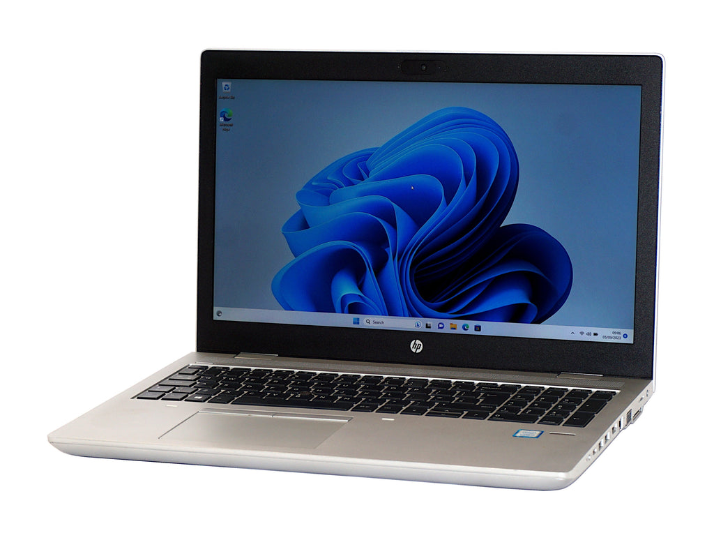 HP ProBook 650 G4 Laptop, 15.6" Core i5 8th Gen, 8GB RAM, 256GB SSD (Grade C)