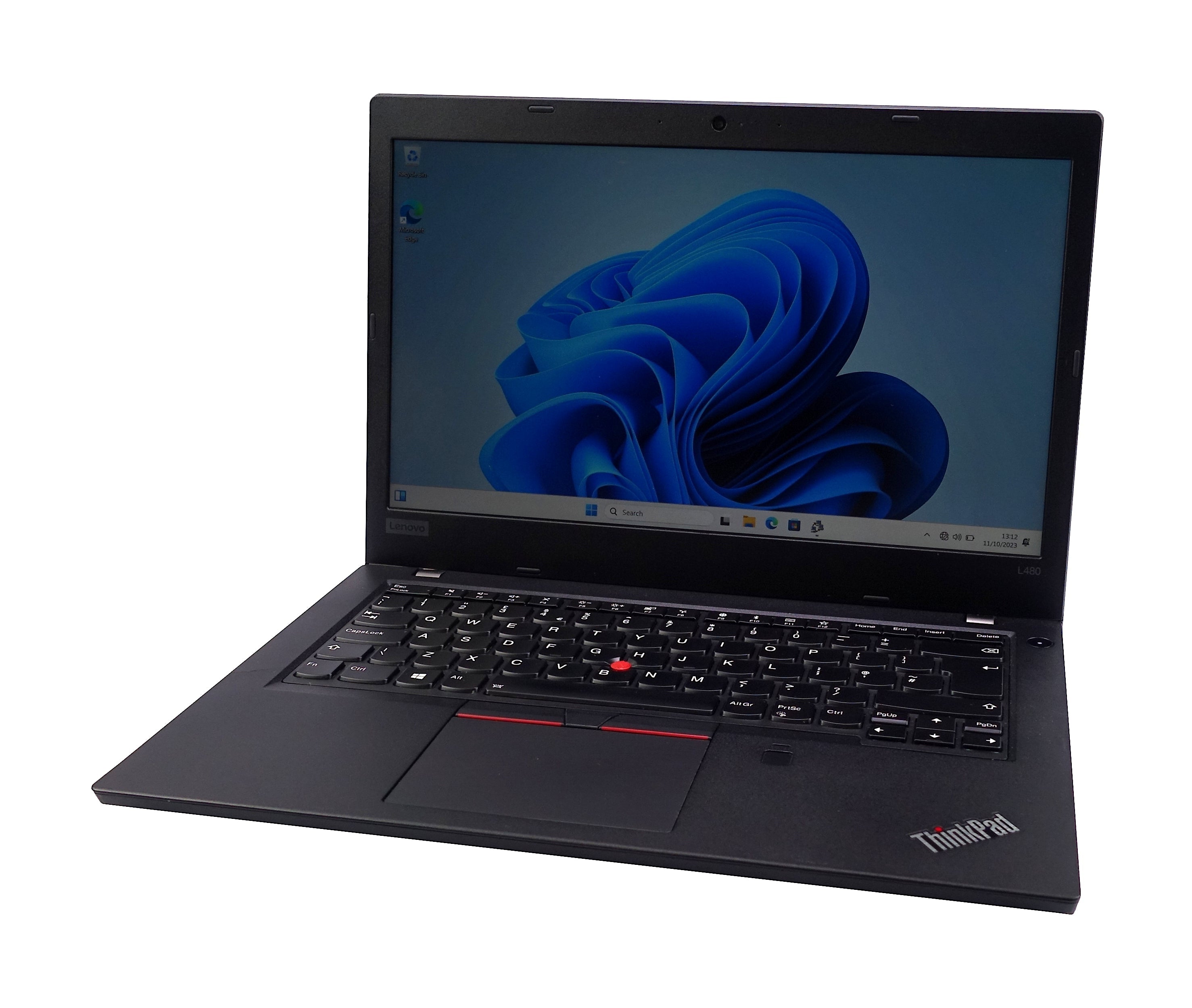 Lenovo ThinkPad L480 Laptop 14" i5 8th Gen, 8GB RAM, 256GB SSD, Windows 11 (Grade C)