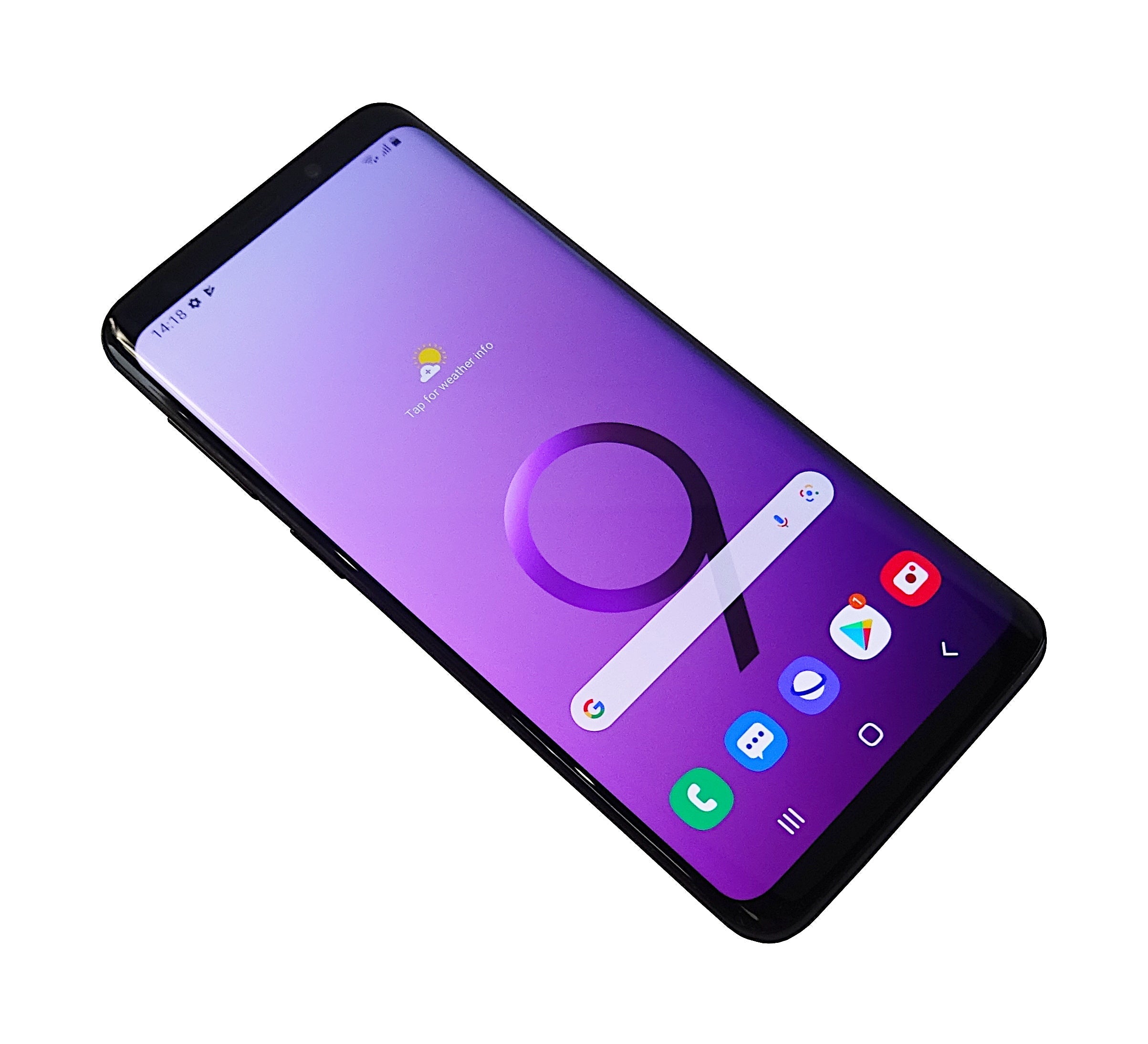 Samsung Galaxy S9 Smartphone, 64GB, Unlocked, Black, SM-G960F
