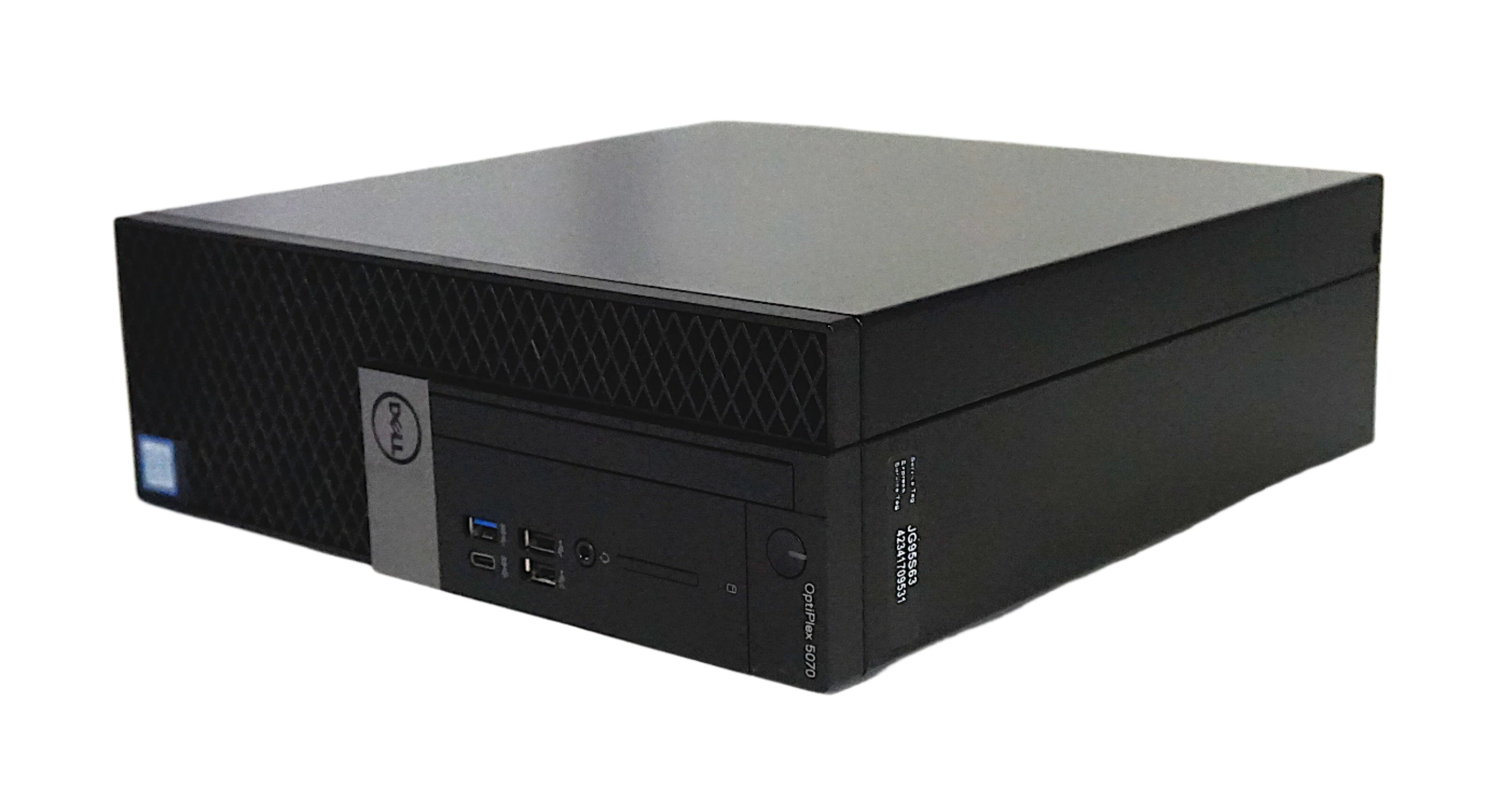 Dell OptiPlex 5070 SFF PC, Core i3 9th Gen, 8GB RAM, 256GB SSD, Windows 11 (Grade C)