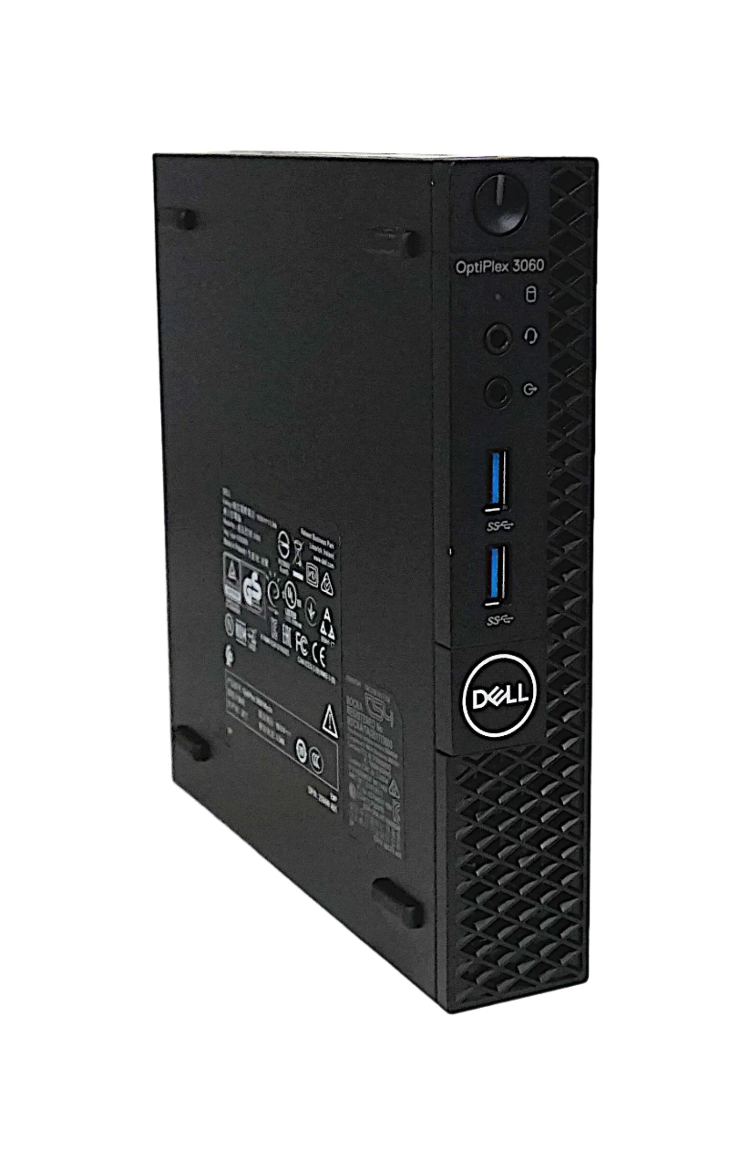 Dell OptiPlex 3060 Micro PC, Core i5 8th Gen, 8GB RAM, 256GB SSD, Windows 11 (Grade C)