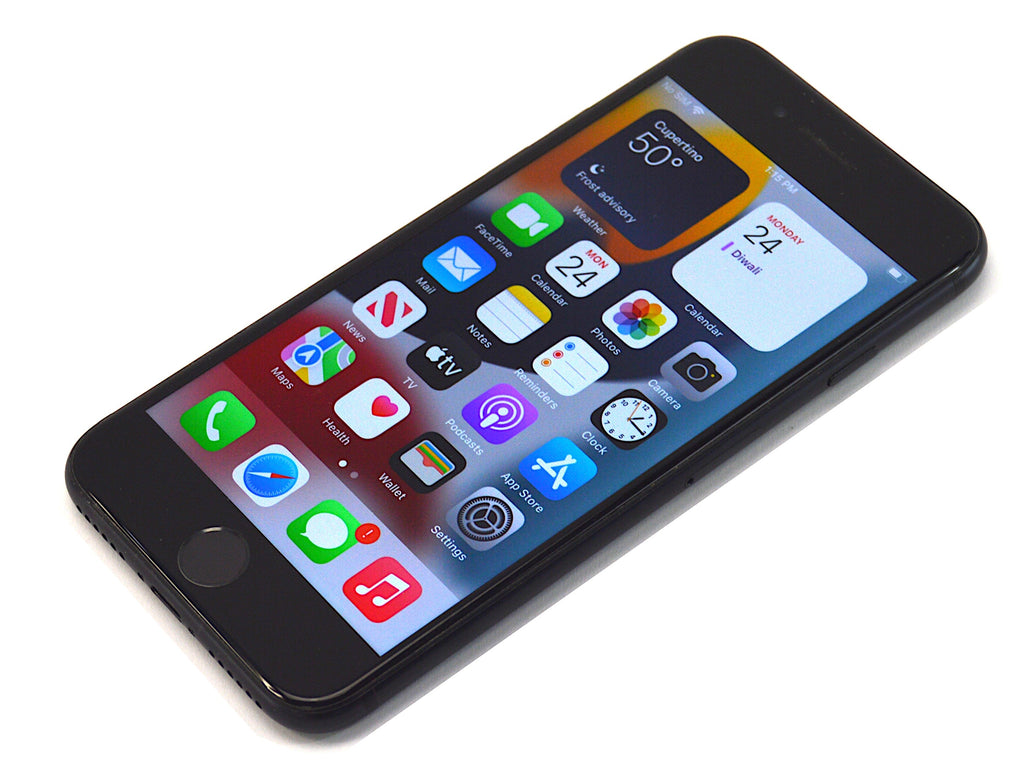 Apple iPhone 7 Smartphone, 128GB, Vodafone, Black, A1778