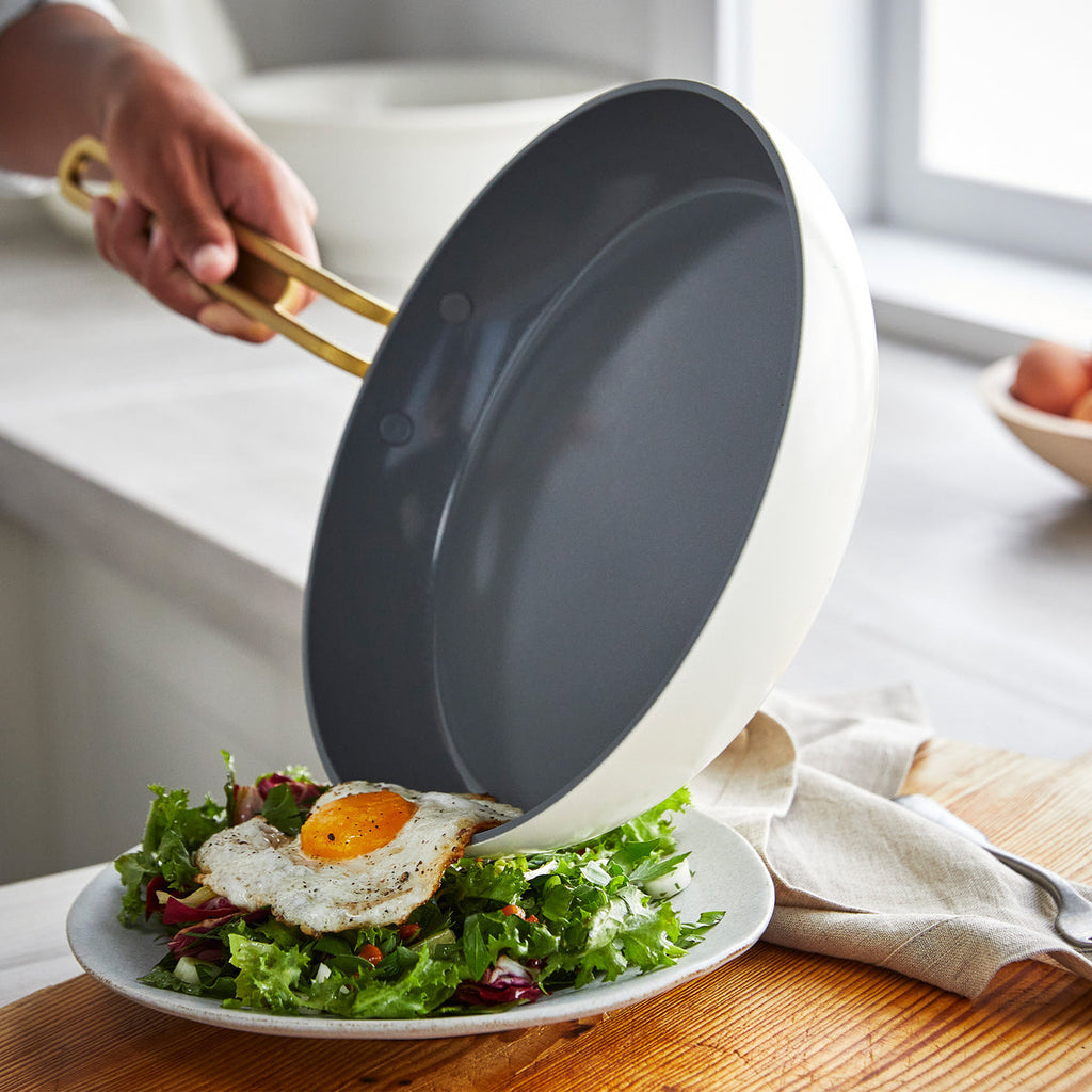 Stanley Tucci™ Ceramic Nonstick 6-Piece Cookware Set | Carrara White - Image 4