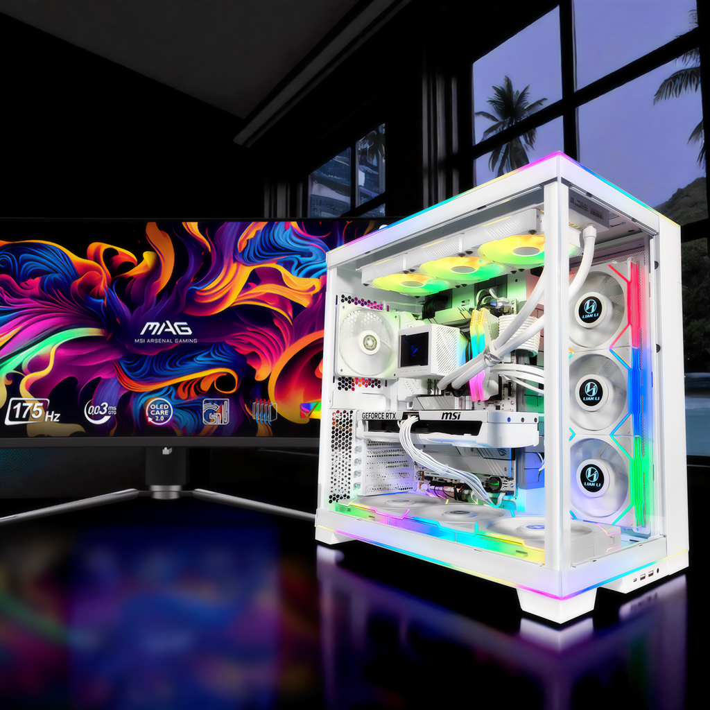 EVO O11D Ghost Ultimate Ready to Ship Gaming PC
