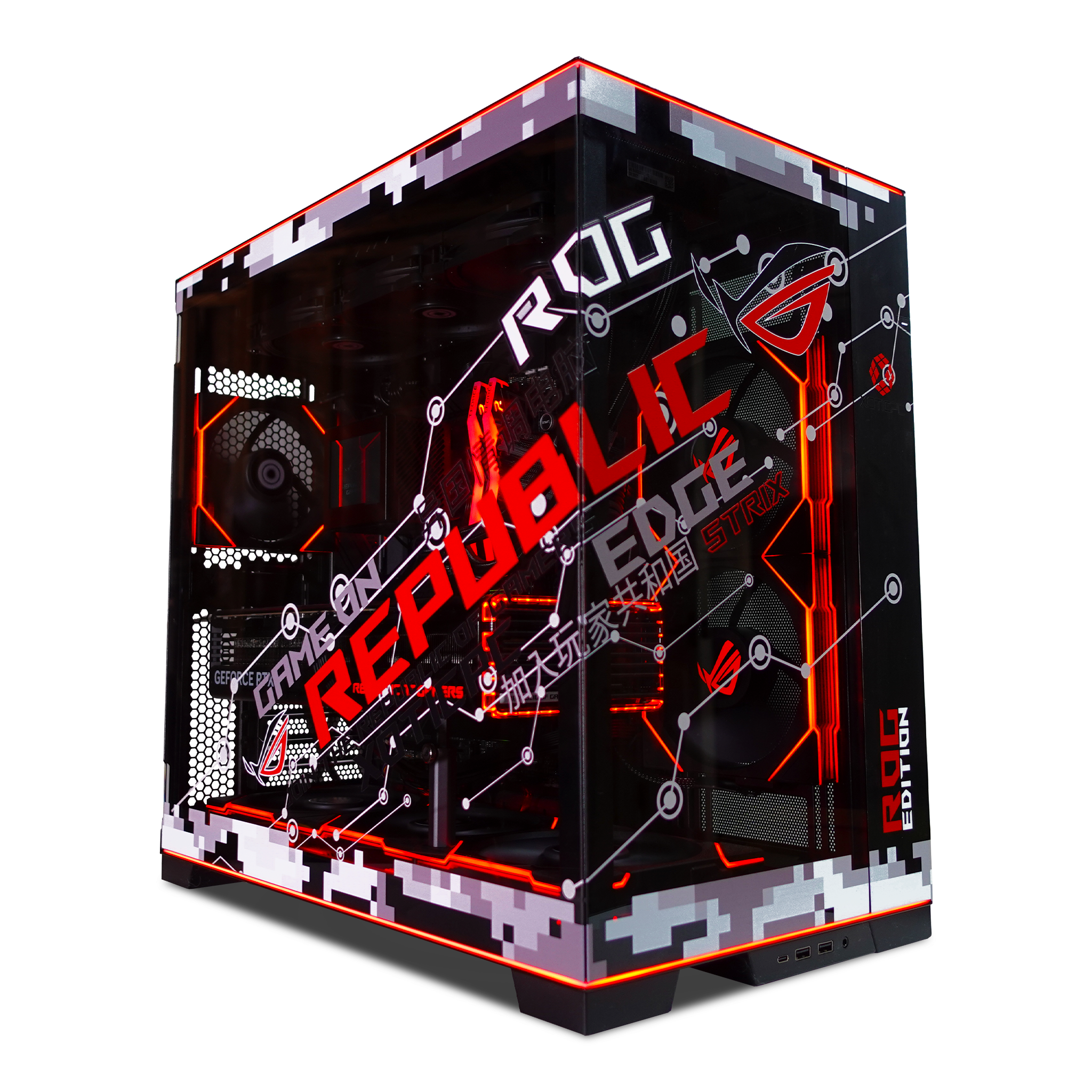EVO ROG O11D Ultimate Black Label Gaming Desktop