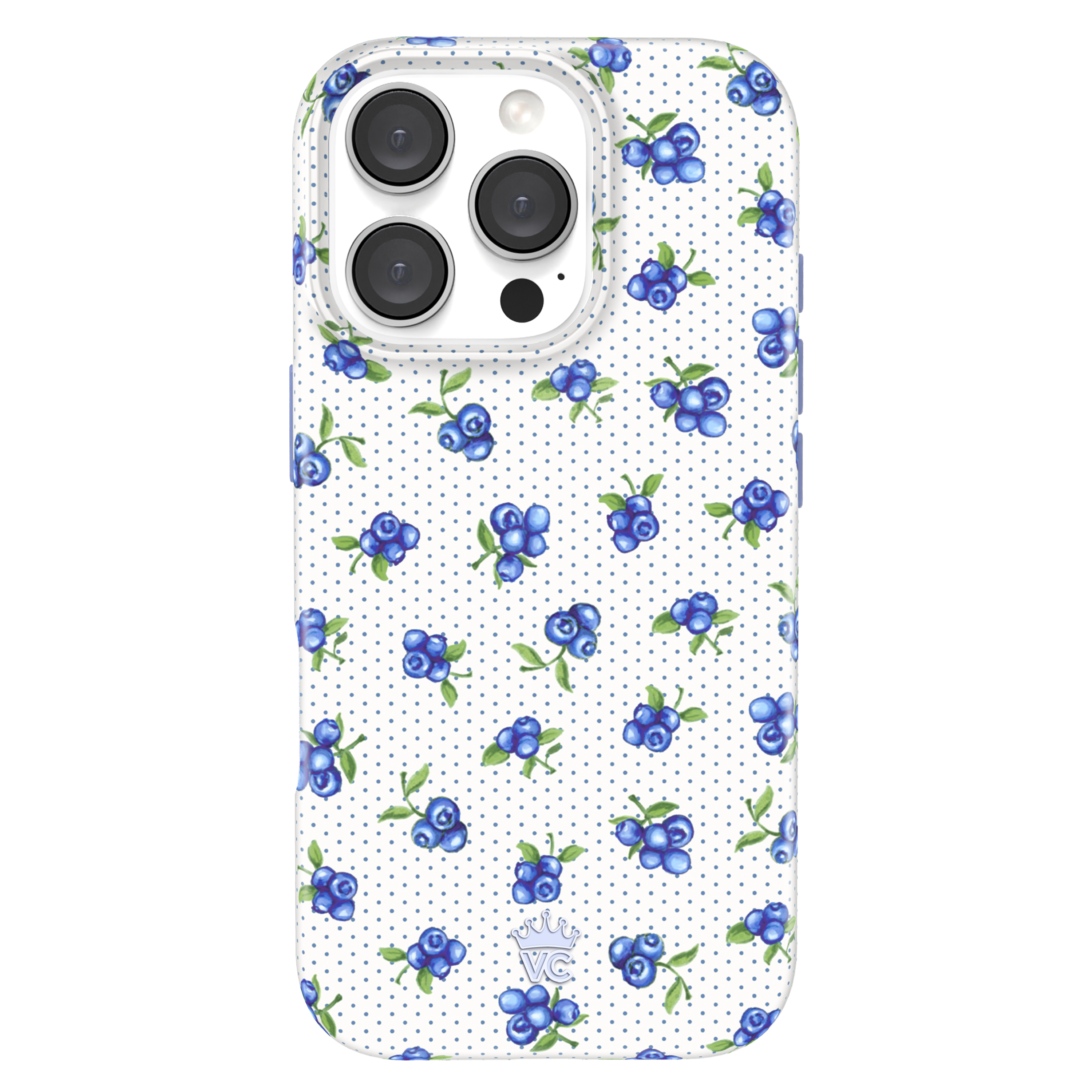 Blueberry Baby iPhone Case