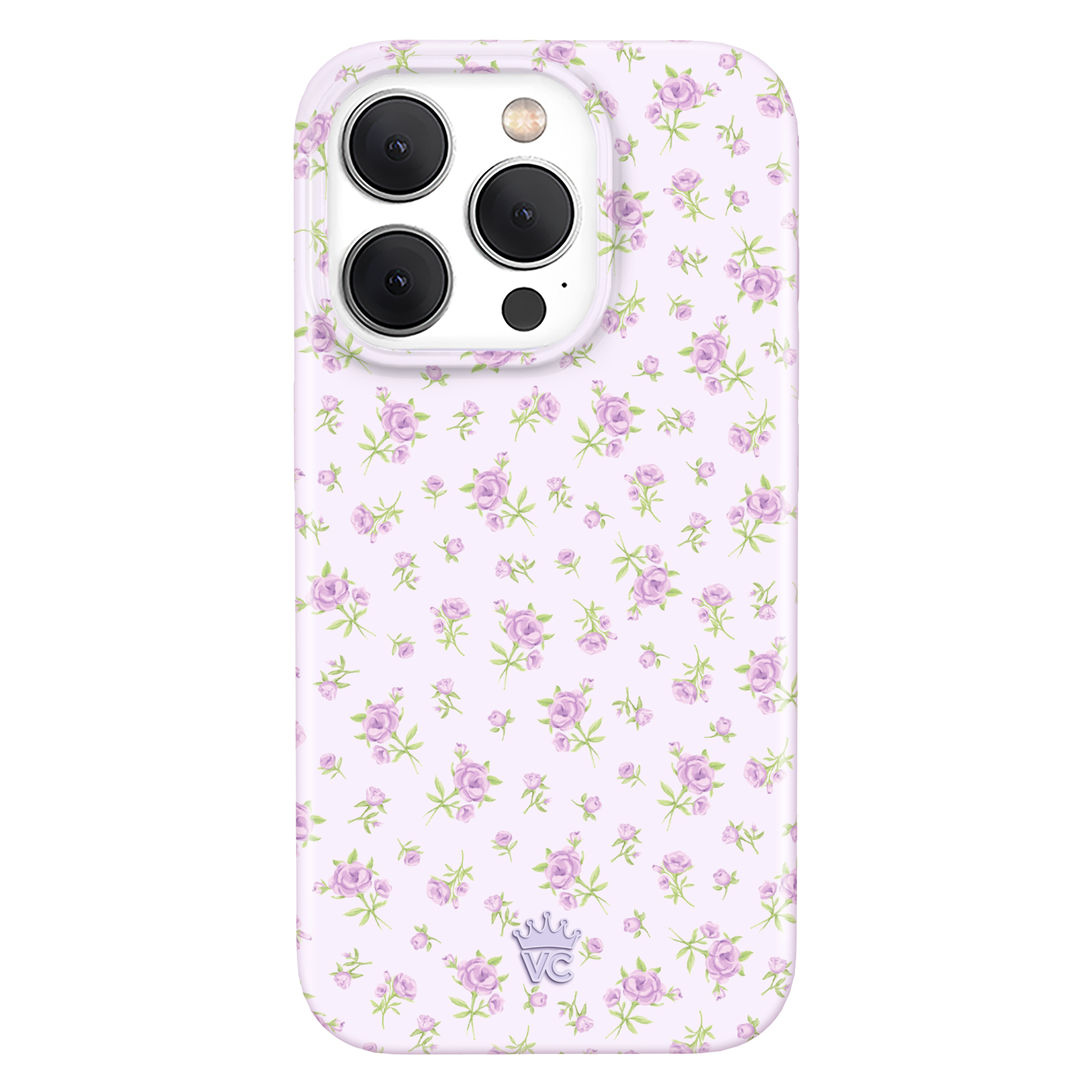 Dainty Lilac Floral iPhone Case